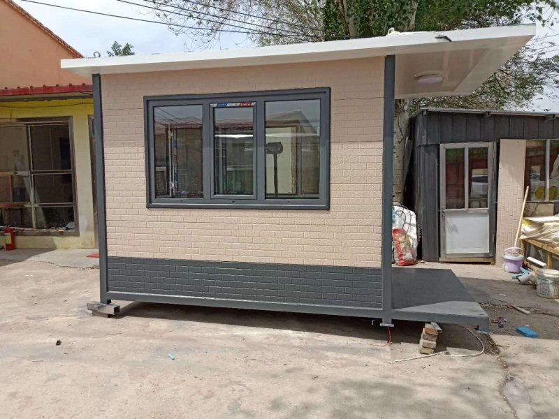 金属雕花板岗亭